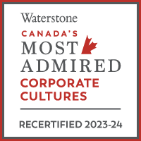 Waterstone Canada's Most Admired Corporate Cultures 2023