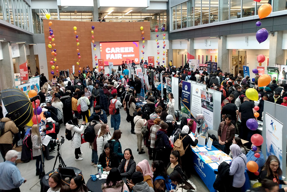 Career Fair gets NorQuest learners ready for the future 