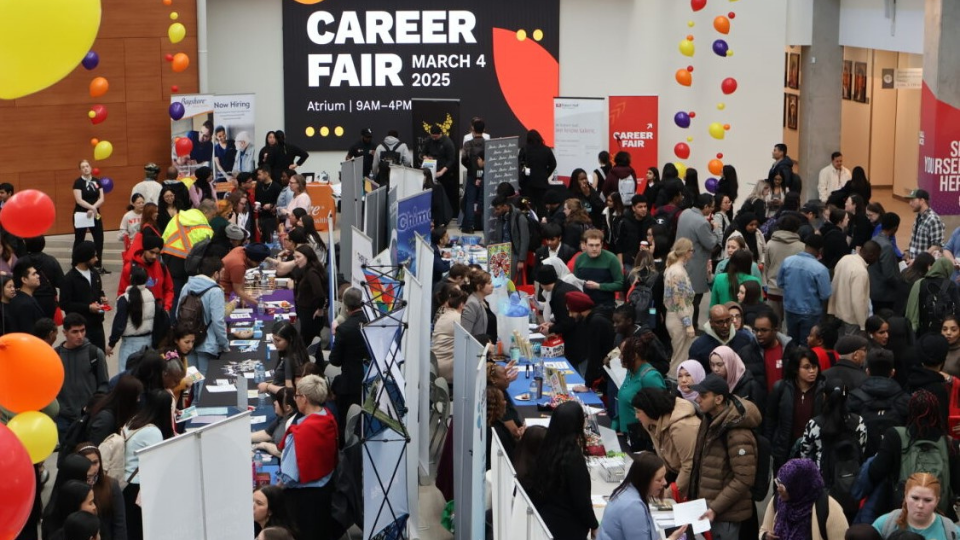 From Class to Career at Career Fair 2025